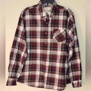 Weatherproof Men's Casual Plaid Shirt - Multicolor